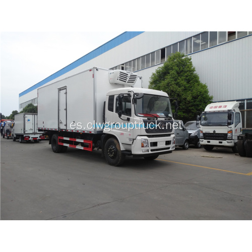 Dongfeng congelador camión caja 4x2 camión refrigerado